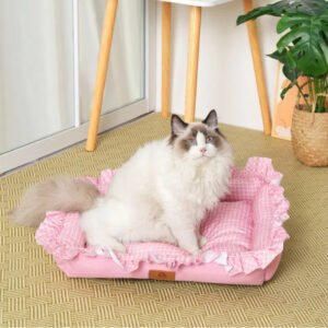 10 Korean-Style Lace Pet Bed